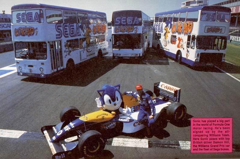 Sega On The Road Buses