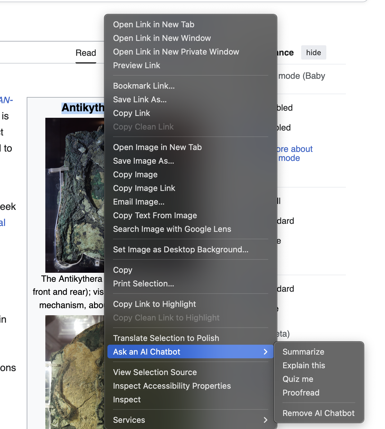 Firefox fresh-install right-click