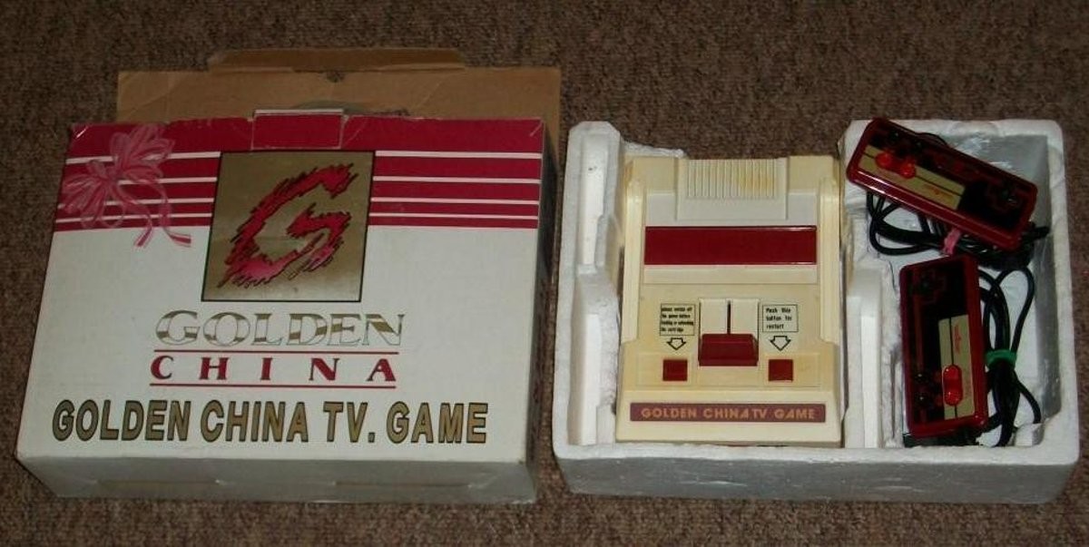 The Golden China TV Game Famiclone Common in South Africa.