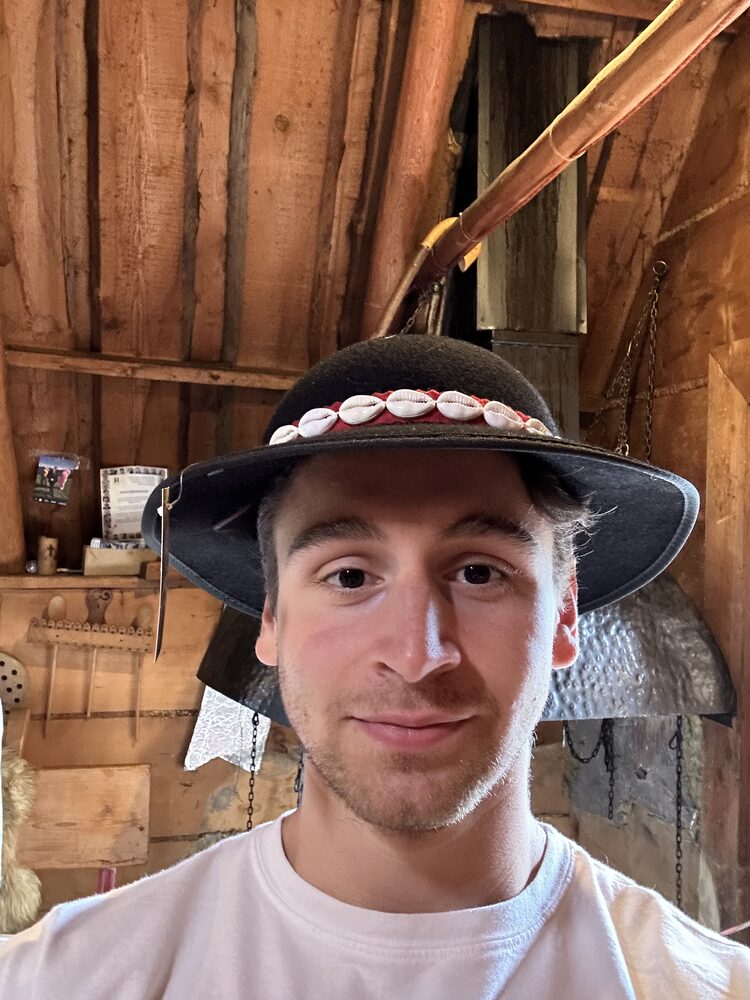 A highlander's felt hat