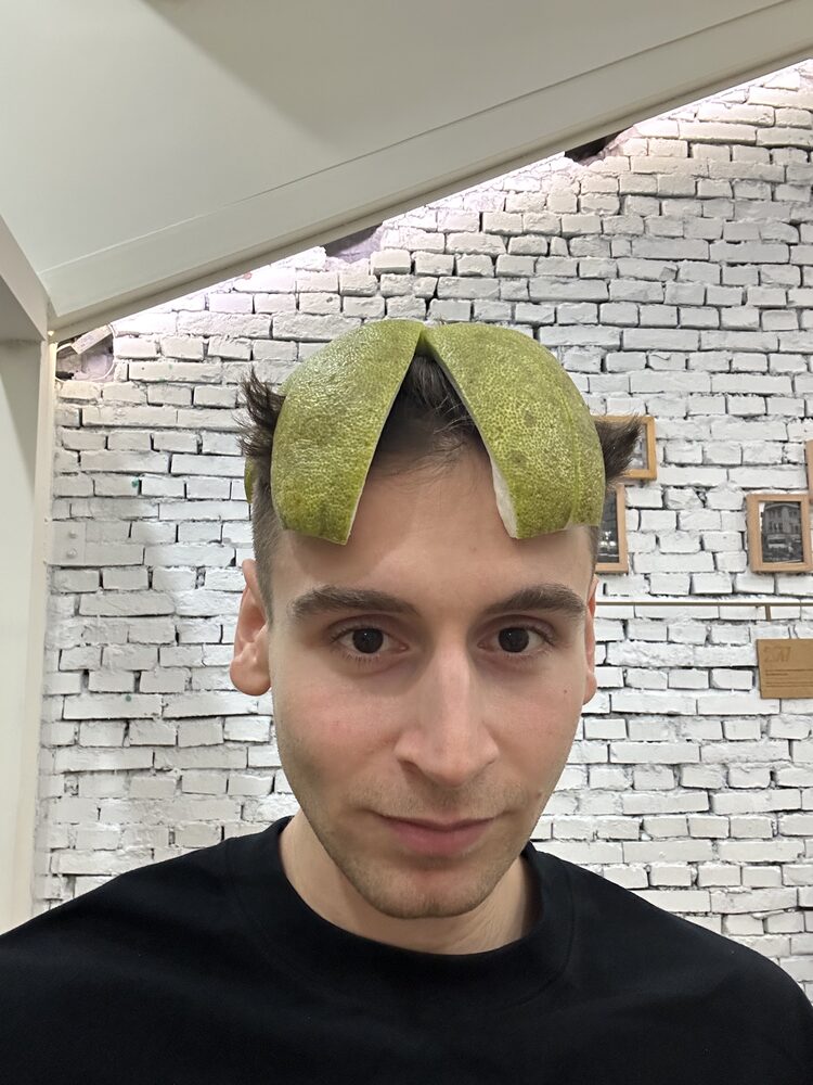 A pomelo skin