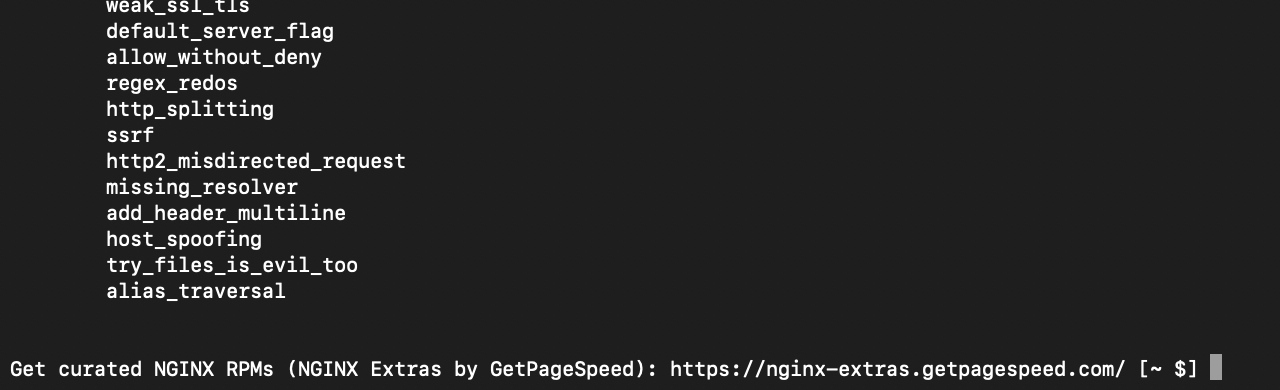 Polluting my terminal