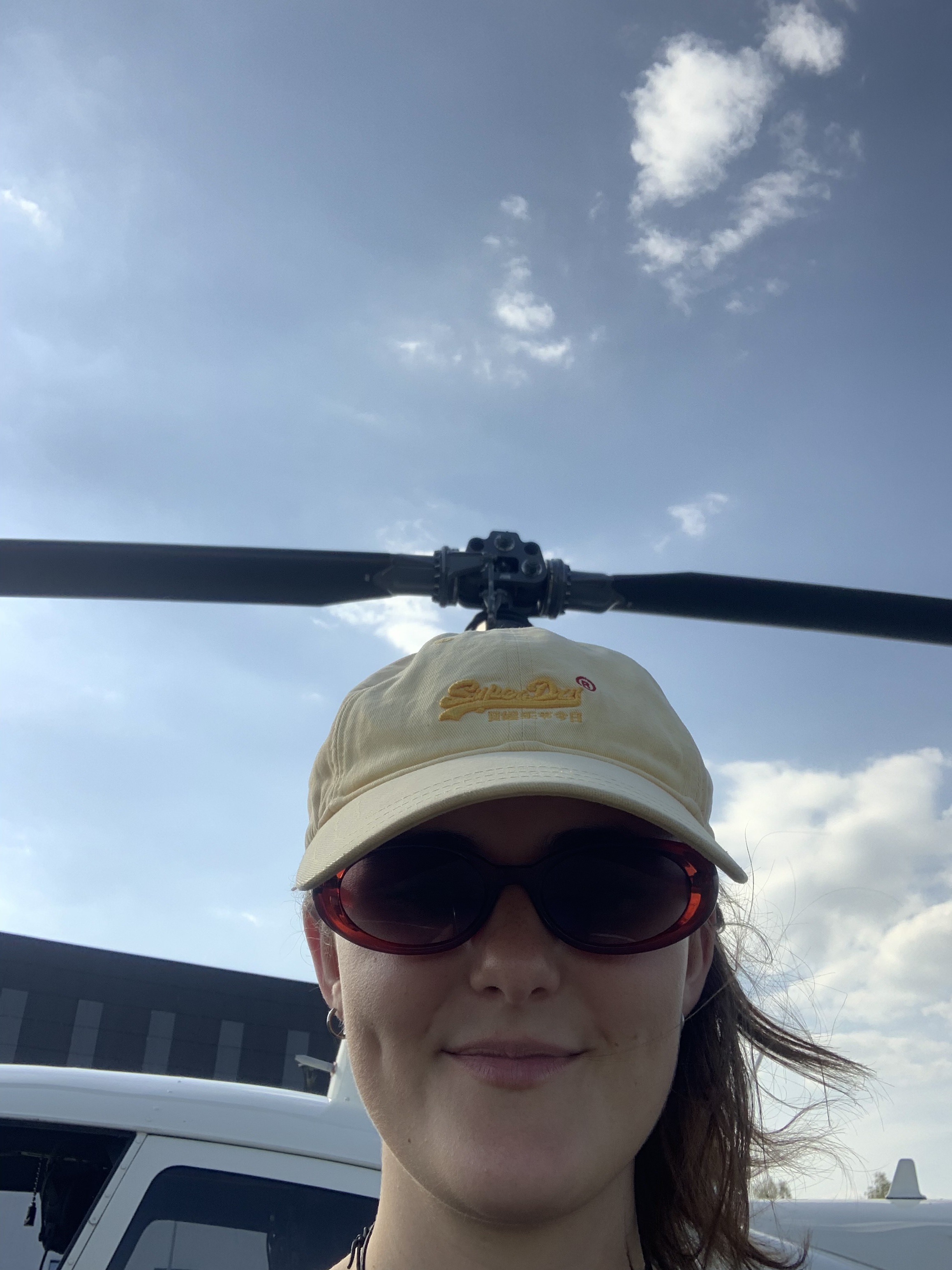 Maria with a Helicopter Hat